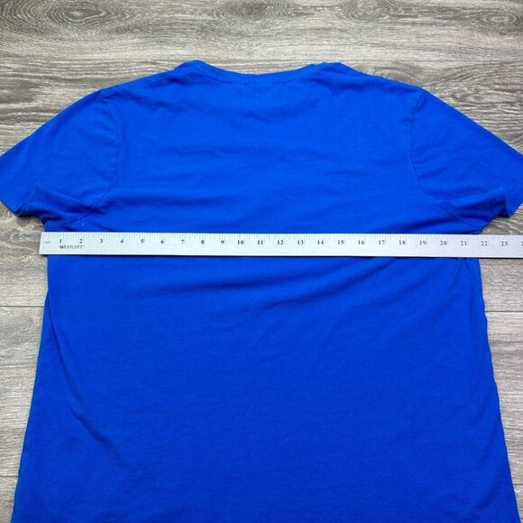 Sony Playstation Logo Shirt Men's Size XL Royal Blue Gamer PS5 Gaming Official - Picture 8 of 13